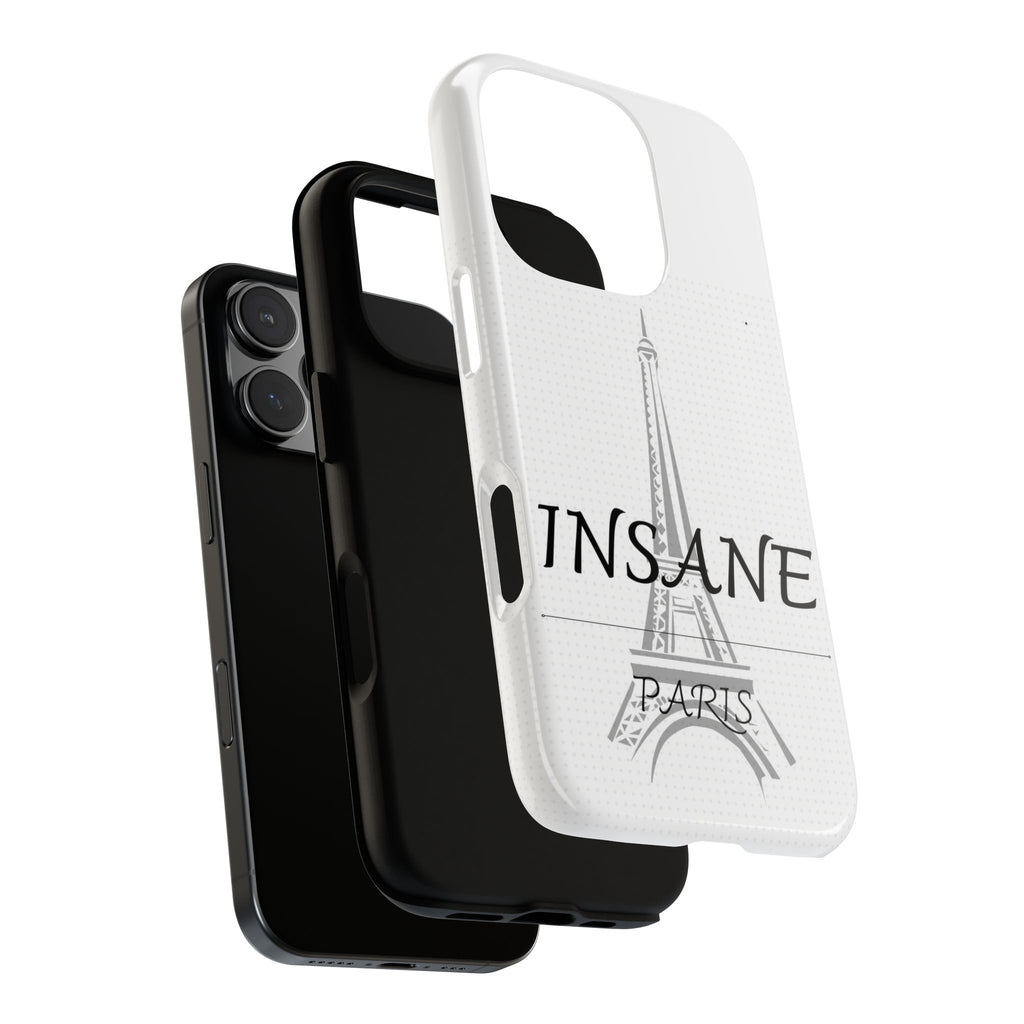 3D Isometric Text Phone Case — Insane