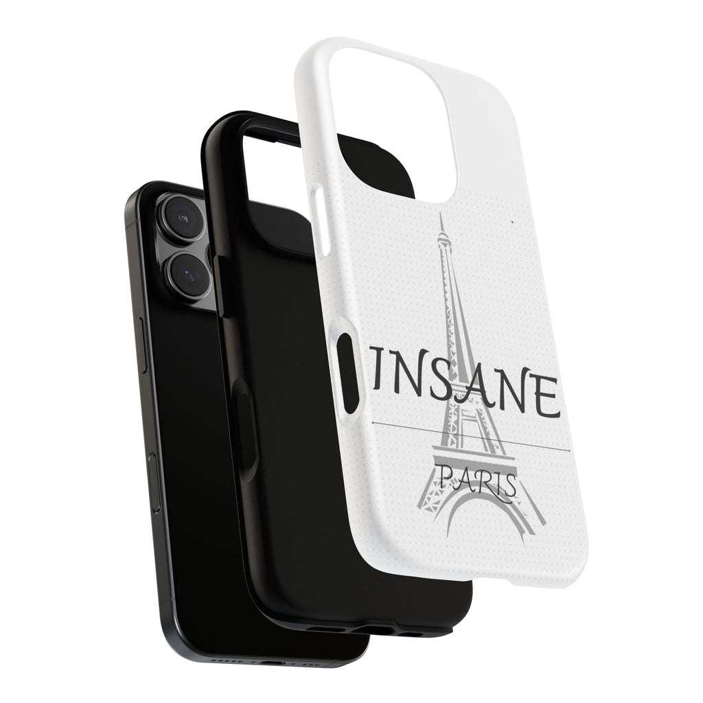 3D Isometric Text Phone Case — Insane