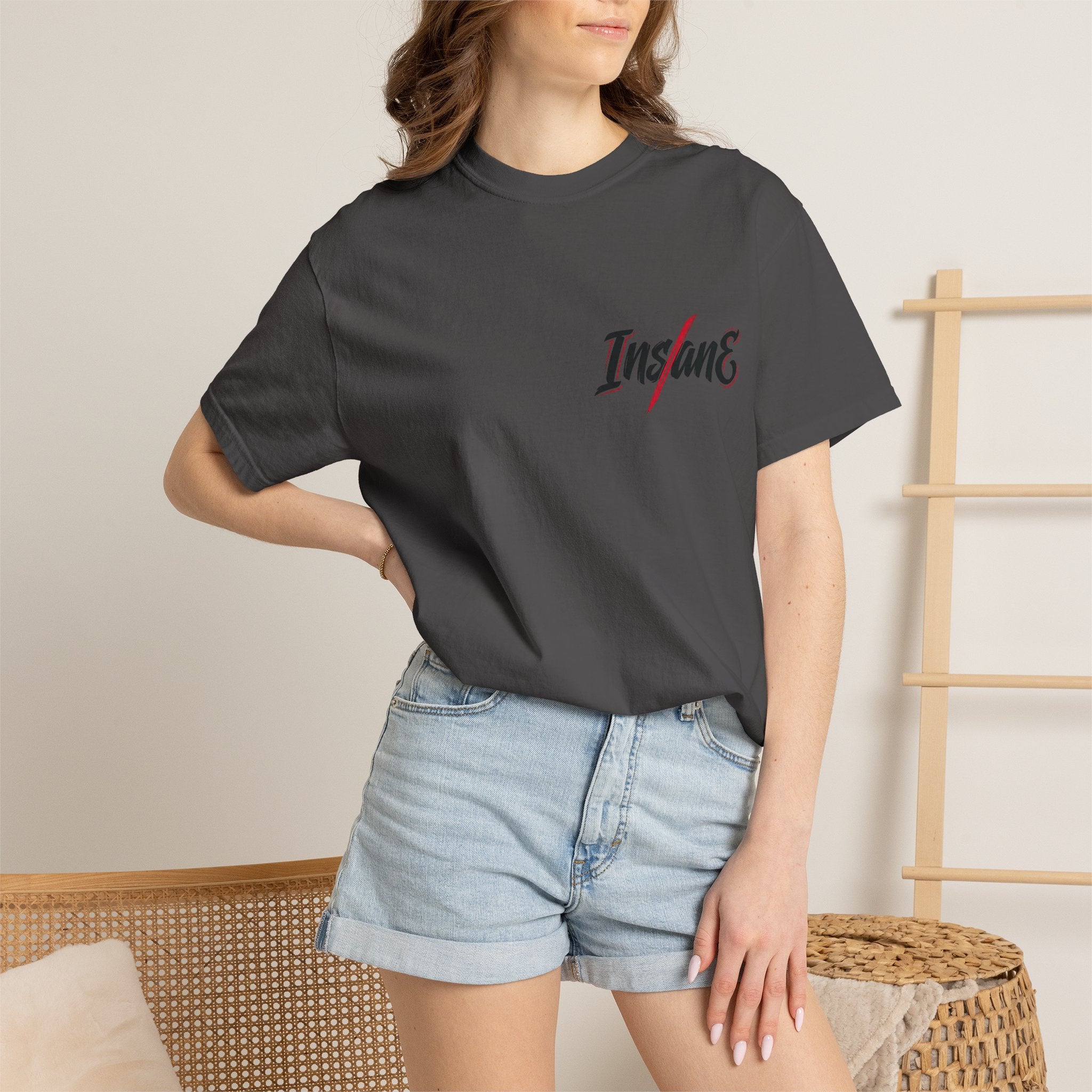 Garment-Dyed Cotton Tee — Insane Streetwear