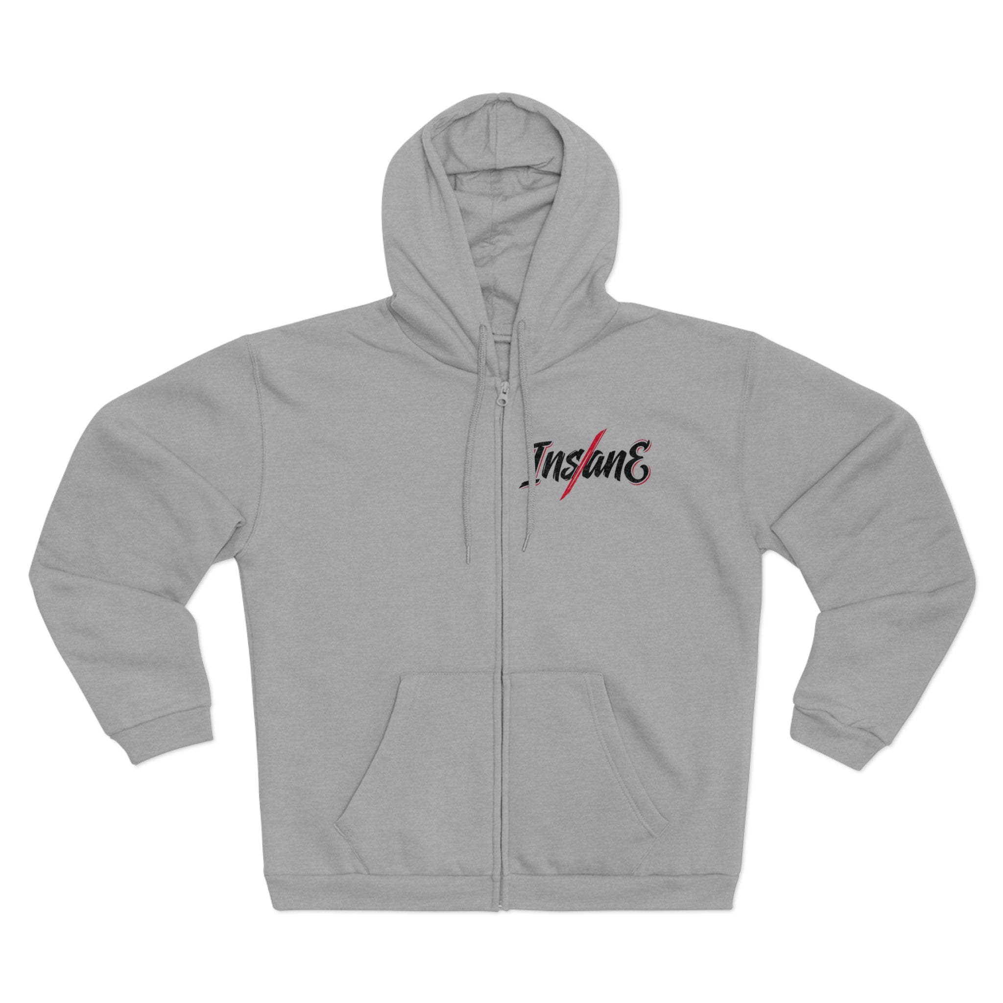 Lightning Logo Zip-Up Hoodie — Insane